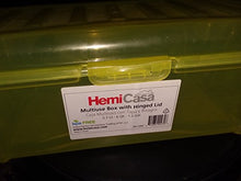 Load image into Gallery viewer, Hemicasa Multi Use Box with Hanging Lid 5.7 Lt-6qt-1.5 Gal&#39;
