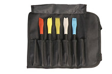 Load image into Gallery viewer, Mercer Culinary Silicone Plating Brush Set - 5 Brushes and a Carrying Case
