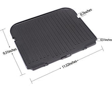Load image into Gallery viewer, UsKitchen Reversible Grill/Griddle Plate for Cuisinart Griddler GR-4N 5-in-1
