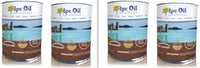 DeckWise Ipe Oil Hardwood Deck Finish, UV Resistant, 4 Cans, 1 Gallon Each by Deck Wise - Ipe Clip