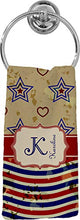 Load image into Gallery viewer, YouCustomizeIt Vintage Stars &amp; Stripes Hand Towel - Full Print (Personalized)
