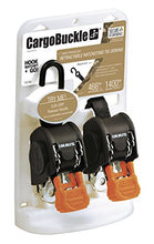 Load image into Gallery viewer, CargoBuckle F103745 Mini G3 Retractable Ratchet Tie-Downs, 2-Pack
