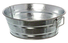 Load image into Gallery viewer, American Metalcraft MTUB83 Round Galvanized Metal Tub, Silver 37-Ounces
