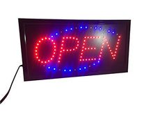 Load image into Gallery viewer, FixtureDisplays Commercial/Business Bright LED&quot;Open&quot; Sign Animated Neon Light with Chain 100704
