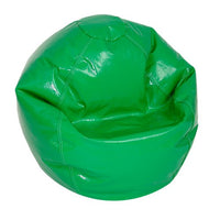 American Furniture Alliance Wet Look Vinyl Bean Bags, Jr Child, Green