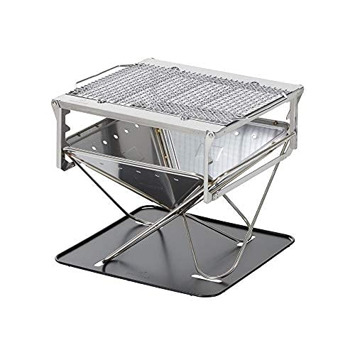 Snow Peak - Takibi Fire and Grill ST-032SET - Made in Japan, Stainless Steel