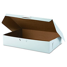 Load image into Gallery viewer, Southern Champion 1029 White Half Sheet Tuck-Top Bakery / Cake Box, 19&quot; x 14&quot; x 4&quot; (Case of 50)
