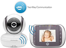 Load image into Gallery viewer, Motorola MBP35S- Digital Video Baby Monitor, White
