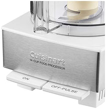 Load image into Gallery viewer, Cuisinart DFP-14BCWNY 14-Cup Food Processor, Brushed Stainless Steel, White
