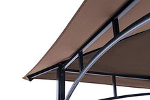 Load image into Gallery viewer, Abccanopy Grill Shelter Replacement Canopy Roof Only Fit For Gazebo Model L Gz238 Pst 11 (Brown)

