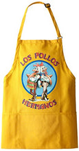 Load image into Gallery viewer, Breaking Bad Men&#39;s Los Pollos Hermanos Apron, Yellow, One Size

