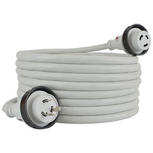 Load image into Gallery viewer, Conntek 17101-025RE Marine Shore Power 30 Amp Cordset with Light Indicator (White, 25-Feet)
