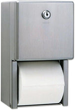 Load image into Gallery viewer, BOB2888 - Stainless Steel 2-Roll Tissue Dispenser
