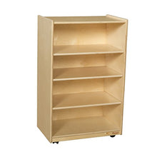 Load image into Gallery viewer, Wood Designs 990333 Mobile Shelf Storage
