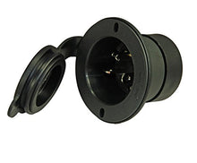Load image into Gallery viewer, Conntek NEMA 5-20P 20-Amp 125V Charger Inlet with Black Cover
