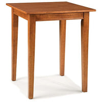 Arts and Crafts Cottage Oak Bistro Table by Home Styles