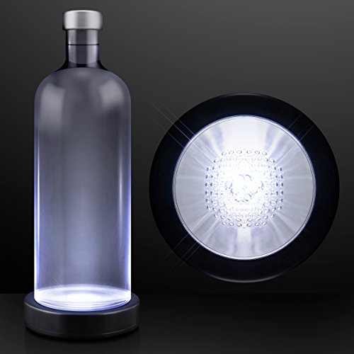White Light Up LED Bottle Glorifier