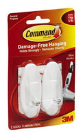 Command Strips 17068 Medium Command Wire Hooks 2 Count