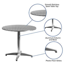 Load image into Gallery viewer, Flash Furniture 31.5&#39;&#39; Round Aluminum Indoor-Outdoor Table with Base
