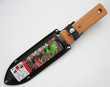 Load image into Gallery viewer, Japanese Hori Hori Garden Landscaping Digging Tool With Stainless Steel Blade &amp; Sheath (Double-edged blade)

