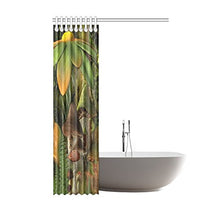 Load image into Gallery viewer, CTIGERS Shower Curtain for Kids The Mushroom Houses Fairy Tale World Polyester Fabric Bathroom Decoration 48 x 72 Inch
