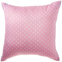 Sweet Jojo Designs Pink Polka Dot and Turquoise Girls Decorative Accent Throw Pillow for Skylar Bedding Set