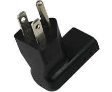 Load image into Gallery viewer, Conntek Plug Adapter U.S 3 Prong Plug to IEC 320 C13 Elbow Adapter
