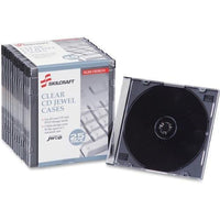 SKILCRAFT 7045-01-502-6513 Slim CD/DVD Jewel Case