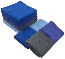 Load image into Gallery viewer, Sinland Absorbent Microfiber Dish Cloth Kitchen Streak Free Cleaning Cloth Dish Rags Lens Cloths 12inchx12inch 12 Pack 4 Colors Assorted
