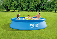 Load image into Gallery viewer, INTEX 28120EH Easy Set 10 Feet x 30 Inch Inflatable Puncture Resistant Above Ground Swimming Pool
