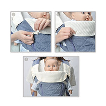 Load image into Gallery viewer, Bebamour Natural Baby Drool and Teething Pad For All Carry Positions Baby Carrier White Drool Bib For Boys &amp; Girls
