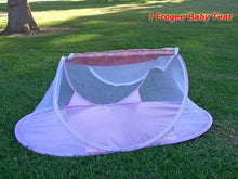 Load image into Gallery viewer, I Frogee Purple-Pink Floral Brocade Pop-Up Tent
