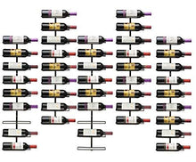 Load image into Gallery viewer, Sorbus Wall Mount Wine Rack, Home Decor, Holds 9 Bottles
