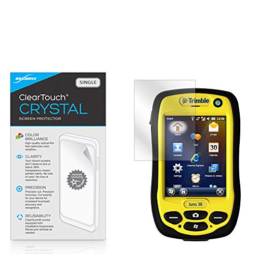 BoxWave Screen Protector Compatible with Trimble Juno 3 (Screen Protector by BoxWave) - ClearTouch Crystal, HD Crystal Film Skin to Shield Against Scratches