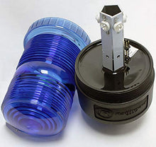 Load image into Gallery viewer, K&amp;E Safety M490 B Warning Strobe, Blue, LED, 120VAC Lighting
