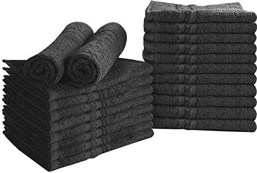 Utopia Towels Bleach Safe Salon Towels - Pack of 24 Black Hand Towels –  HomeLoft - Europe