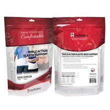 Load image into Gallery viewer, Core Products Triple Action Elastic Back Support - Medium
