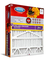 Load image into Gallery viewer, BestAir A201-SGM-BOX11R Air Cleaning Furnace Filter with Cardboard Frame, MERV 11, for Aprilaire/SpaceGard 2200, 2250 (201) &amp; Lennox PMAC-20C 24&quot;, 20&quot; x 25&quot; x 6&quot;, Single Pack
