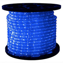 Load image into Gallery viewer, American Lighting ULRL-LED-BL-150 LED 1/2-Inch Rope Light Reel, 150-Feet, Blue 120V Bulk Flexbrite, (1/2&quot;)
