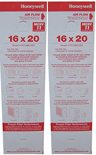 Honeywell Replacement Media - FC100A1003- 16x20,2 pack
