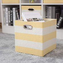 Load image into Gallery viewer, Posprica Storage Bins Storage Cubes  11ãƒâ—11 Foldable Fabric Storage Baskets Organizer Container, 4
