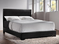 Coaster Conner King Upholstered Bed in Black