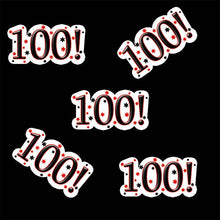 Load image into Gallery viewer, 100! Birthday Deco FETTI (24 Piece/PKG)
