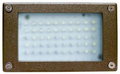 Dabmar Lighting LV-LED655-BZ Step Light Cover, 18 LED 1.8W 12V, Bronze Finish