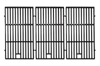 Hongso 19 1/4 inch Porcelain Coated Cast Iron Grill Grates Replacement for Brinkmann 810-8502-S, 810-8501-S, Charmglow 720-0234, Jenn-Air 720-0337, 5 Burner Ducane Stainless Gas Grill, PCE223
