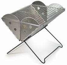Load image into Gallery viewer, UCO Flatpack Portable Stainless Steel Grill and Fire Pit
