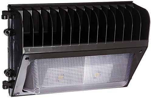 American Lighting WP-R1-40-DB Exterior Solutions Collection LED COB, Rectangular-Shaped Wall Pack, Dark Bronze