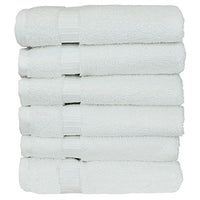 BC BARE COTTON 1 Eco Products (Washcloths - Set of 6, White)