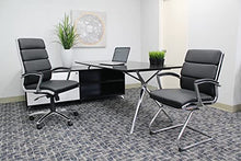 Load image into Gallery viewer, Boss Office Products CaressoftPlus Executive Chair, Traditional, Metal Chrome Finish
