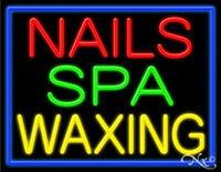 Nails/Spa/Waxing Handcrafted Energy Efficient Glasstube Neon Signs